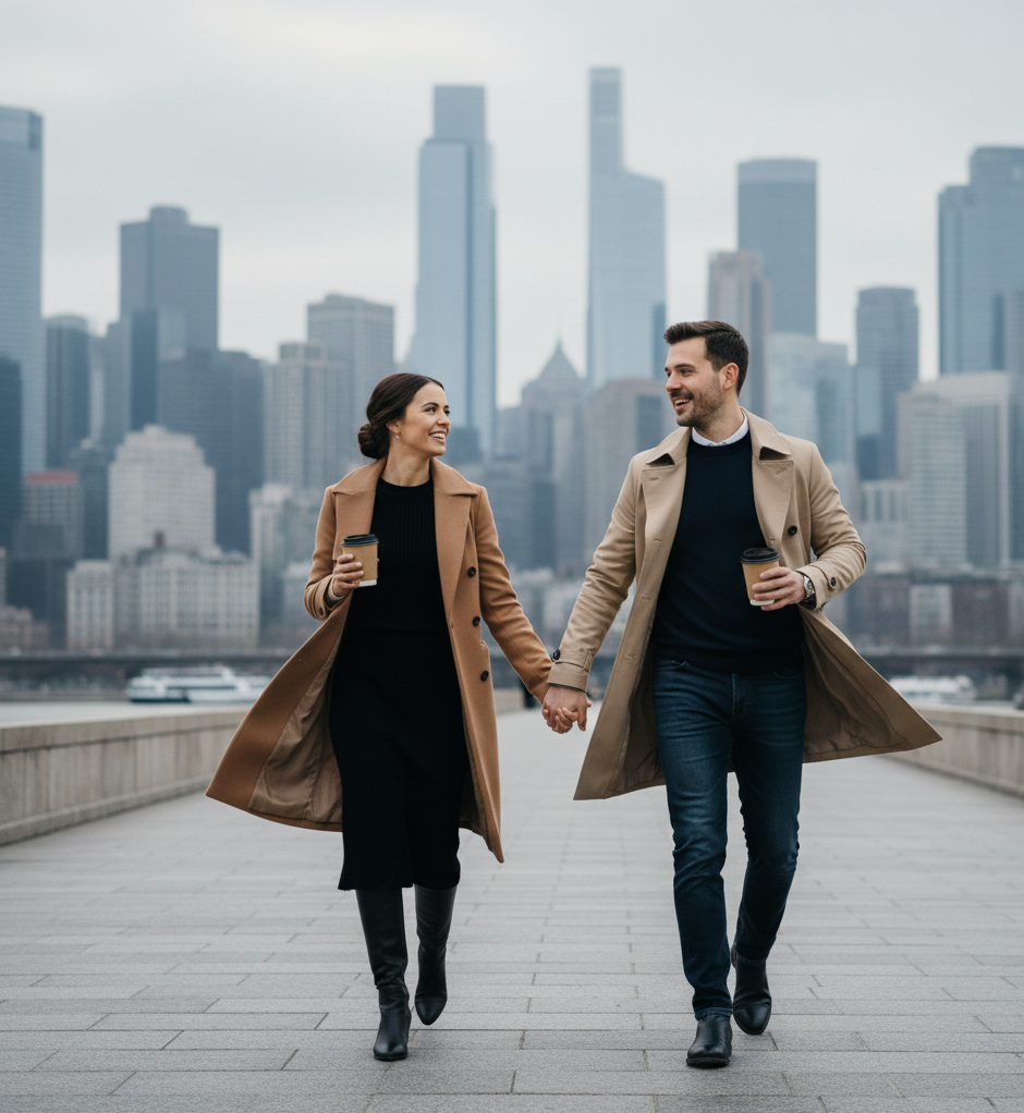 Iconic Old Money Couple Goals: 20 Winter Outfits