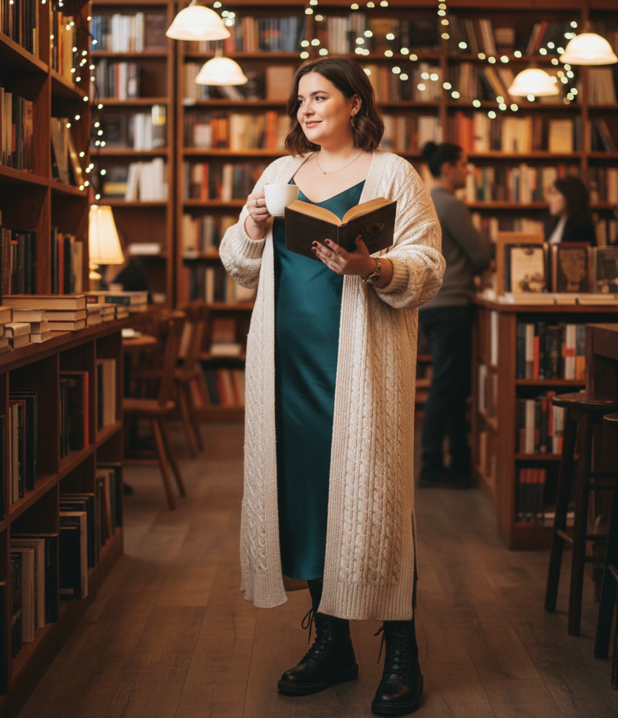 Jumpsuit with a Denim Jacket