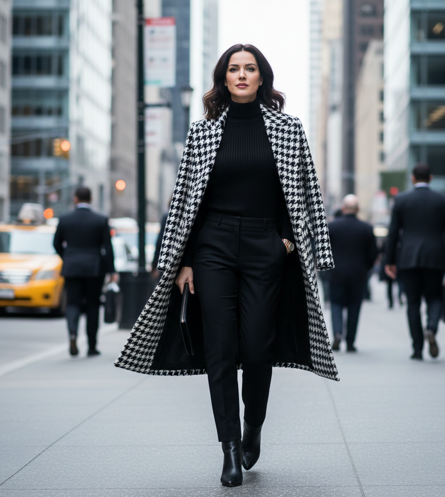 Statement Coat as an Outfit