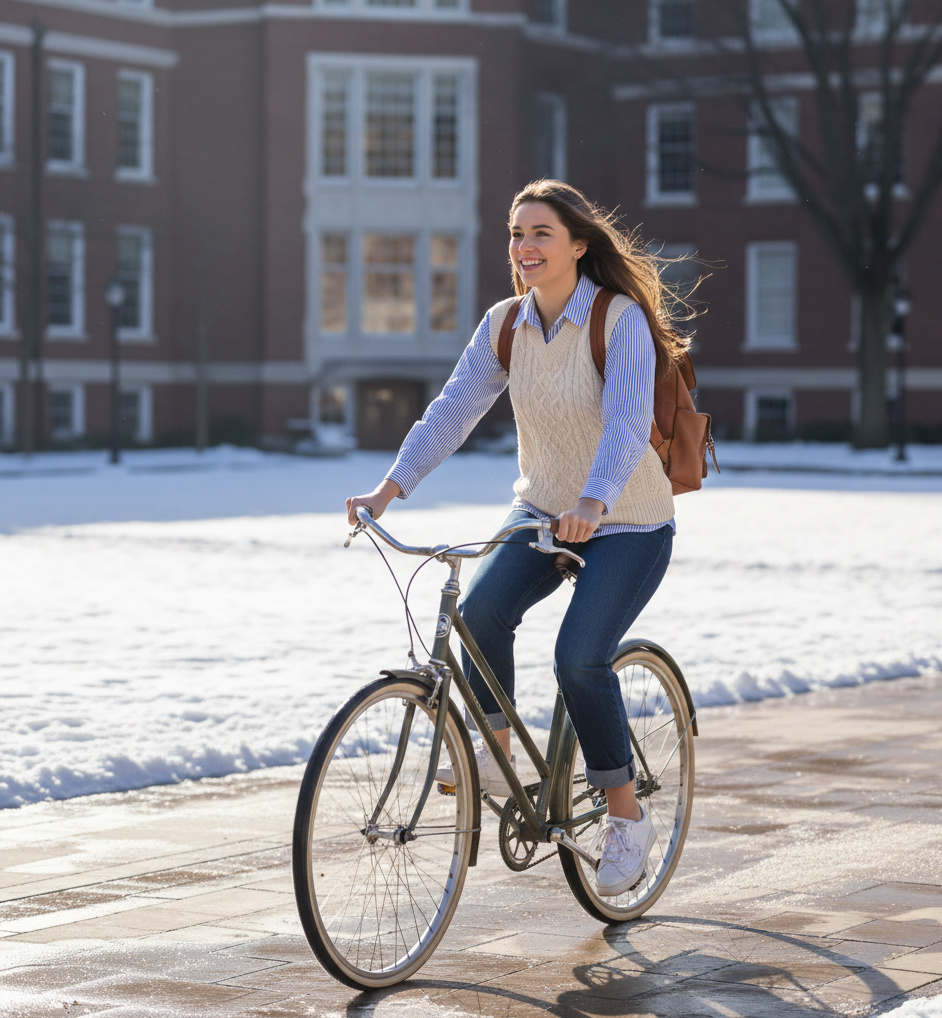 Sweater Vest & Button-Down