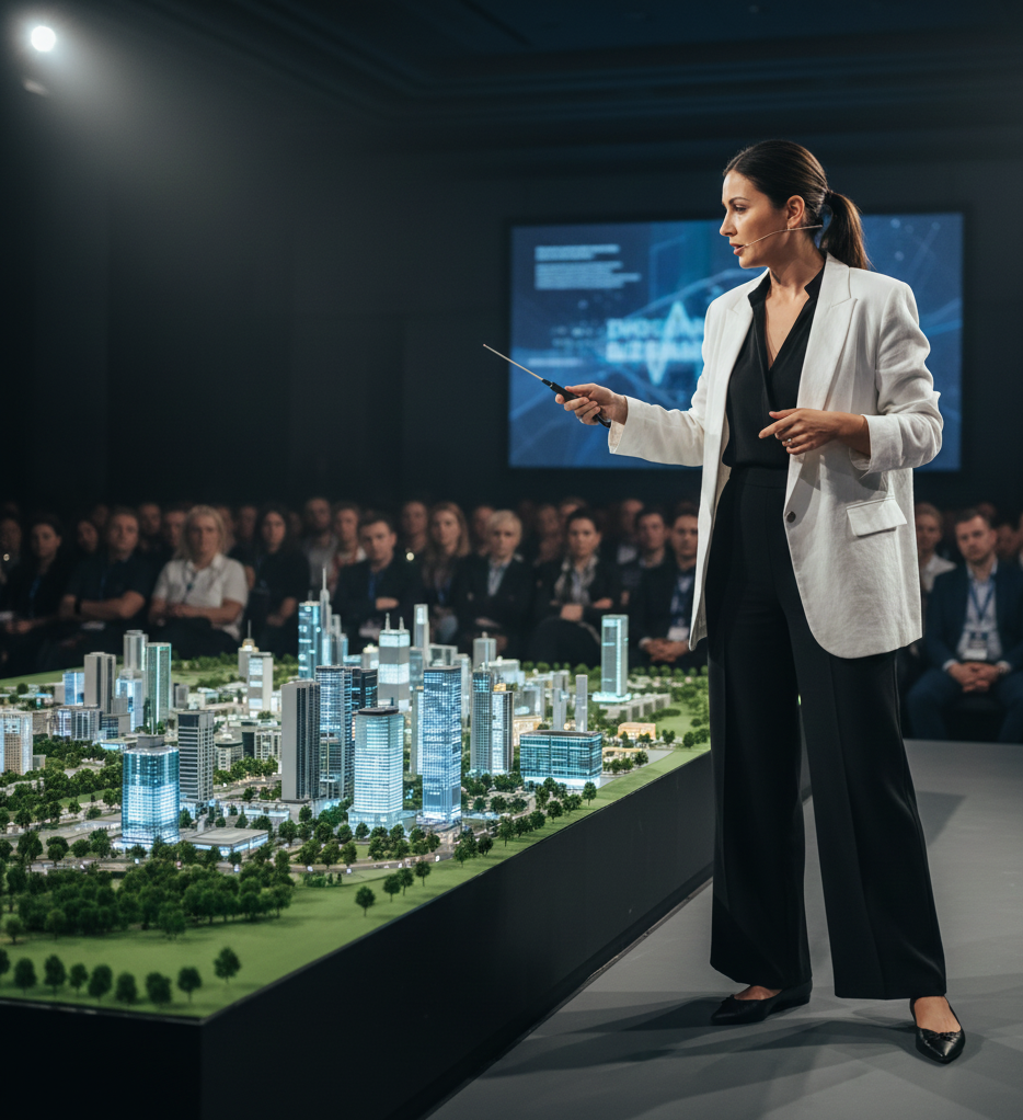 The Black Jumpsuit & White Blazer