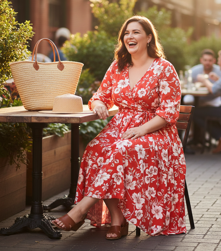 The Classic Wrap Dress