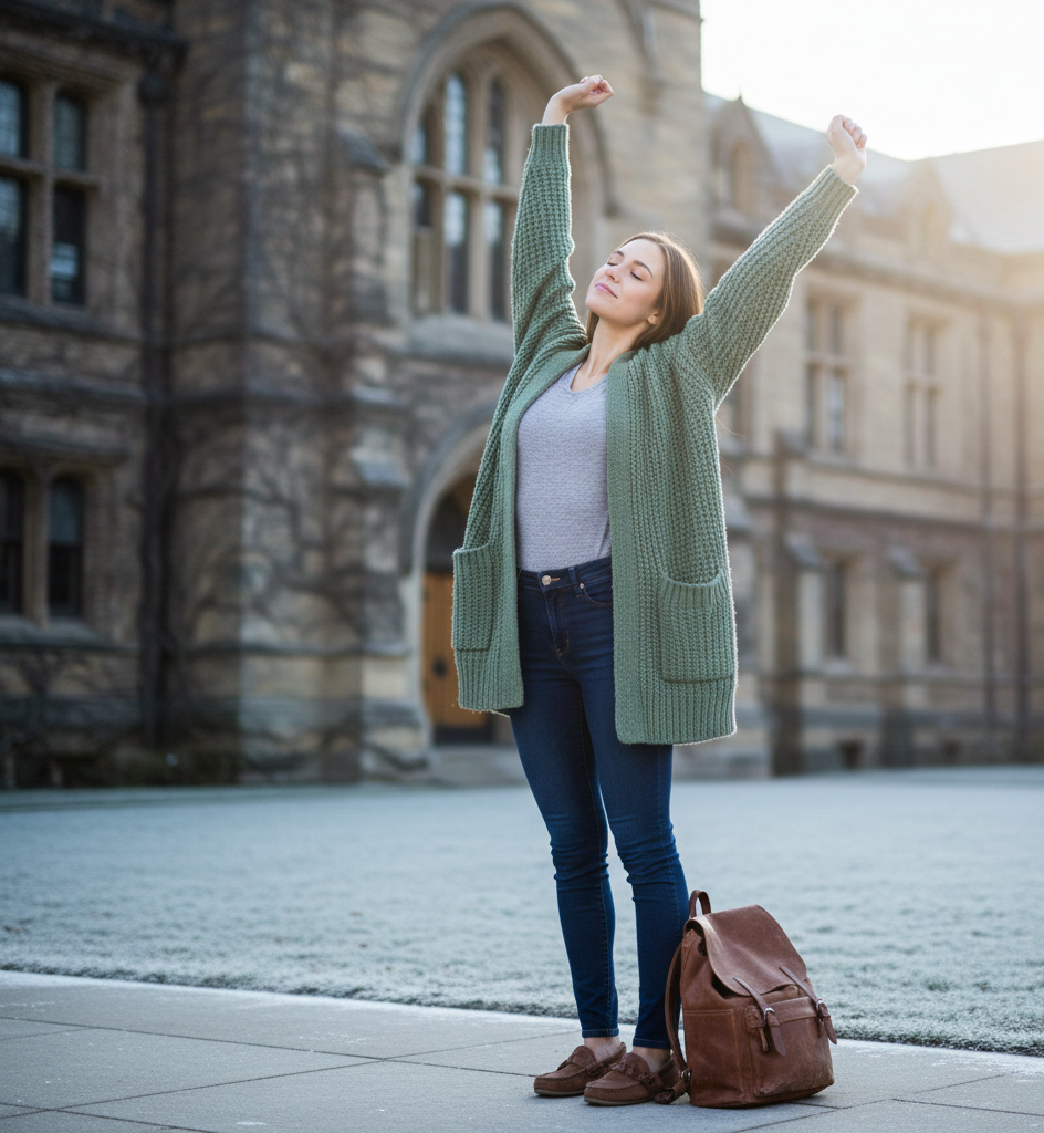 The Cozy Cardigan & Thermal Combo