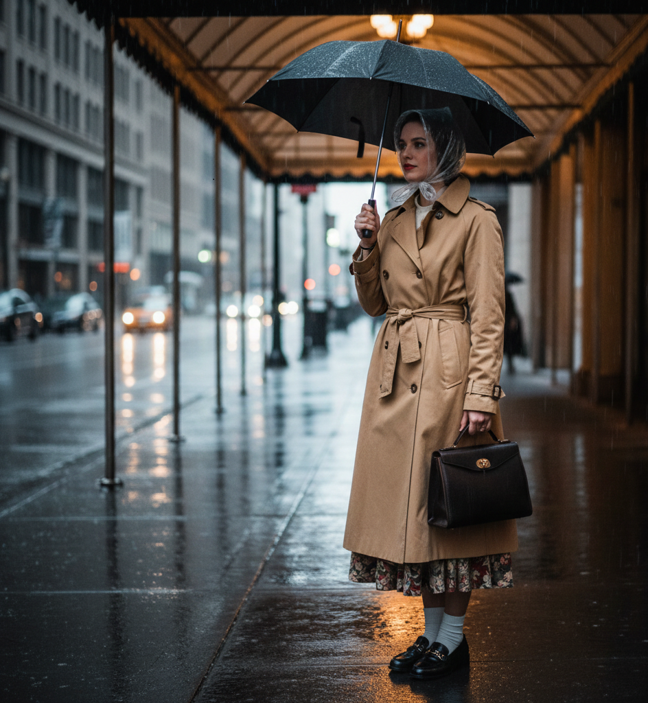 The Swinging Trench Coat