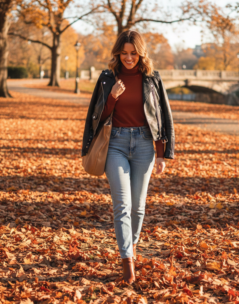 The Perfect Turtleneck & Jeans Combo