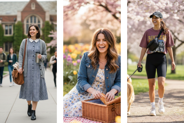  20 Casual Spring 2026 Outfits for Work, School & Weekends