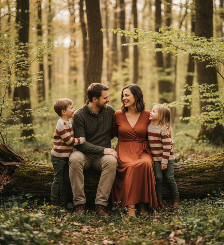 20 Spring Family Pictures Outfits 2026: Look Coordinated & Cute