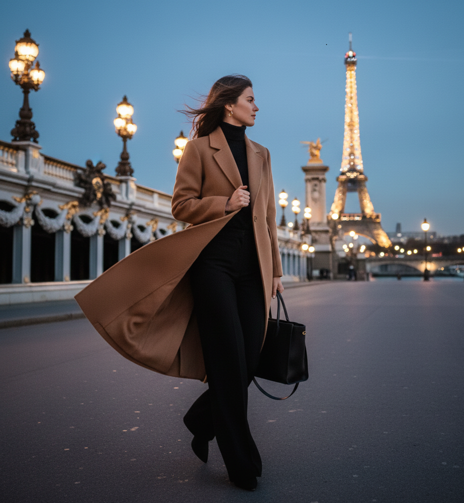  The Long Wool Coat + Simple Layers