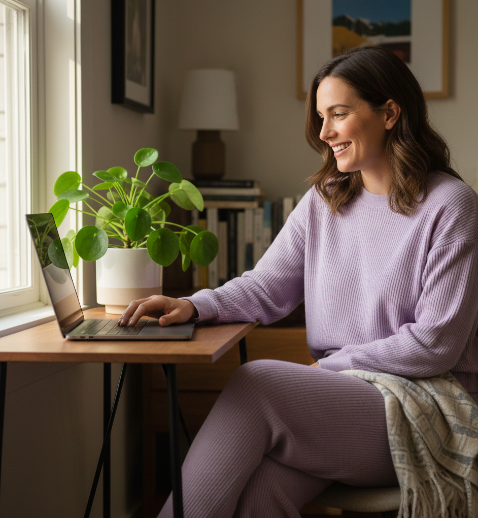  The Ribbed Knit Two-Piece Set