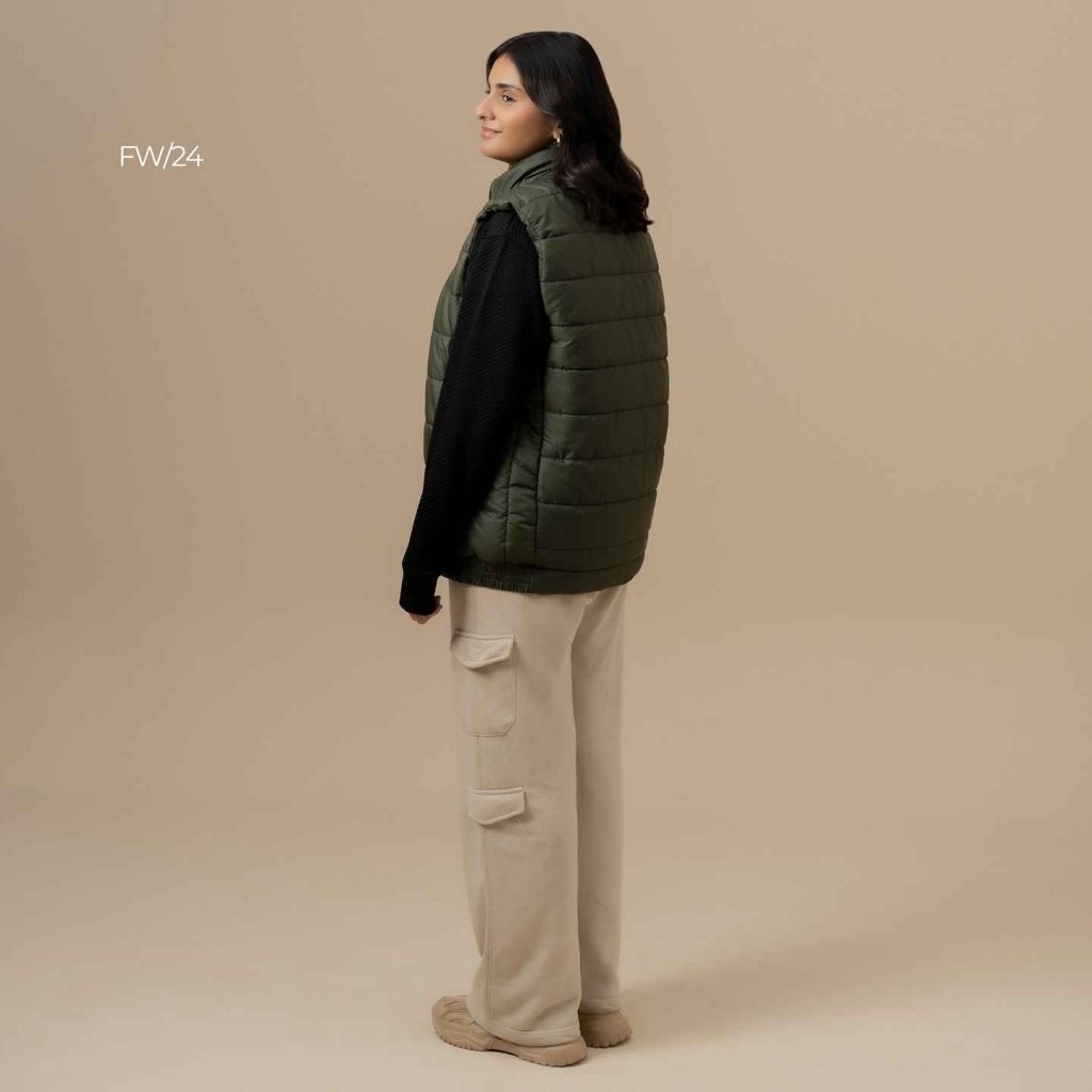 The Puffer Vest + Cargo Pants + Chunky Boots