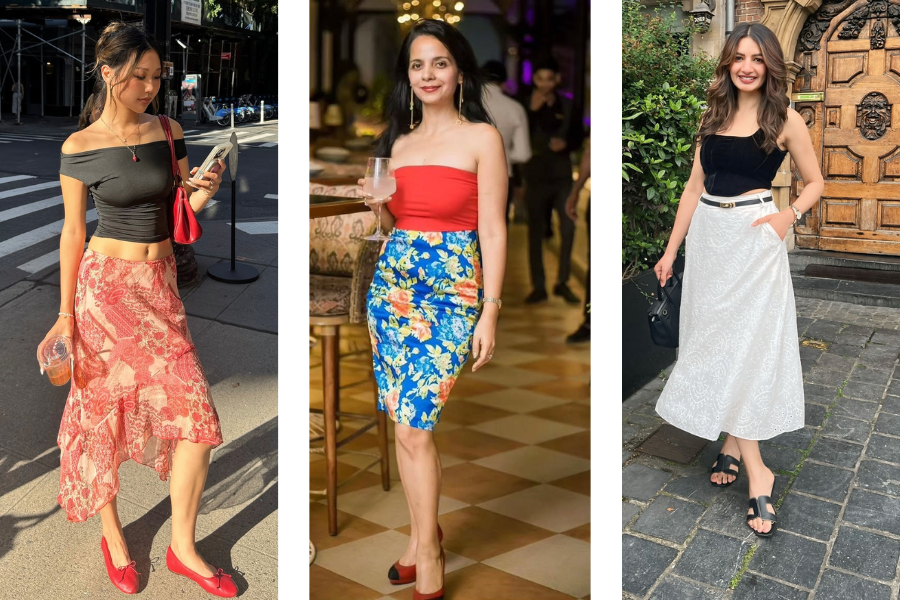 Spring Outfits Women Skirt:20 Chic & Feminine Looks