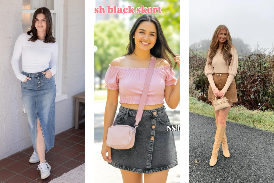 20 Stylish Denim Skirt Outfits: Trendy & Versatile Looks