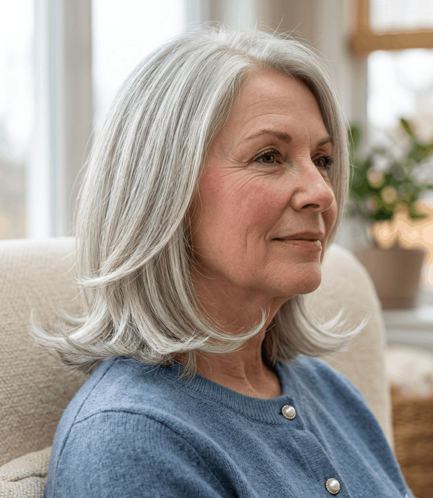 Bob with Deep Side Part