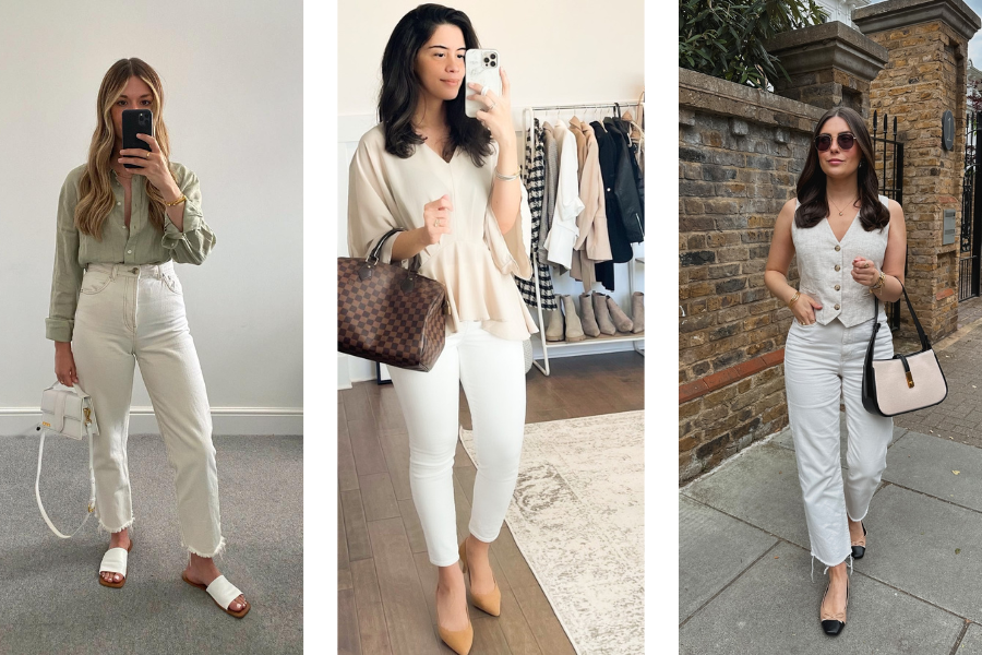 Chic Off White Jeans Outfits: 20 Fresh & Stylish Looks for Spring