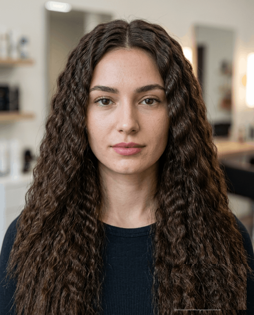 Crimped Waves All Over