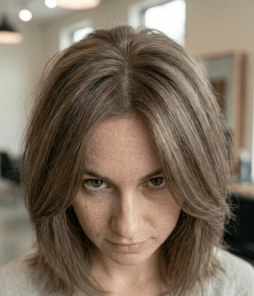 Invisible Layers for Fine Hair