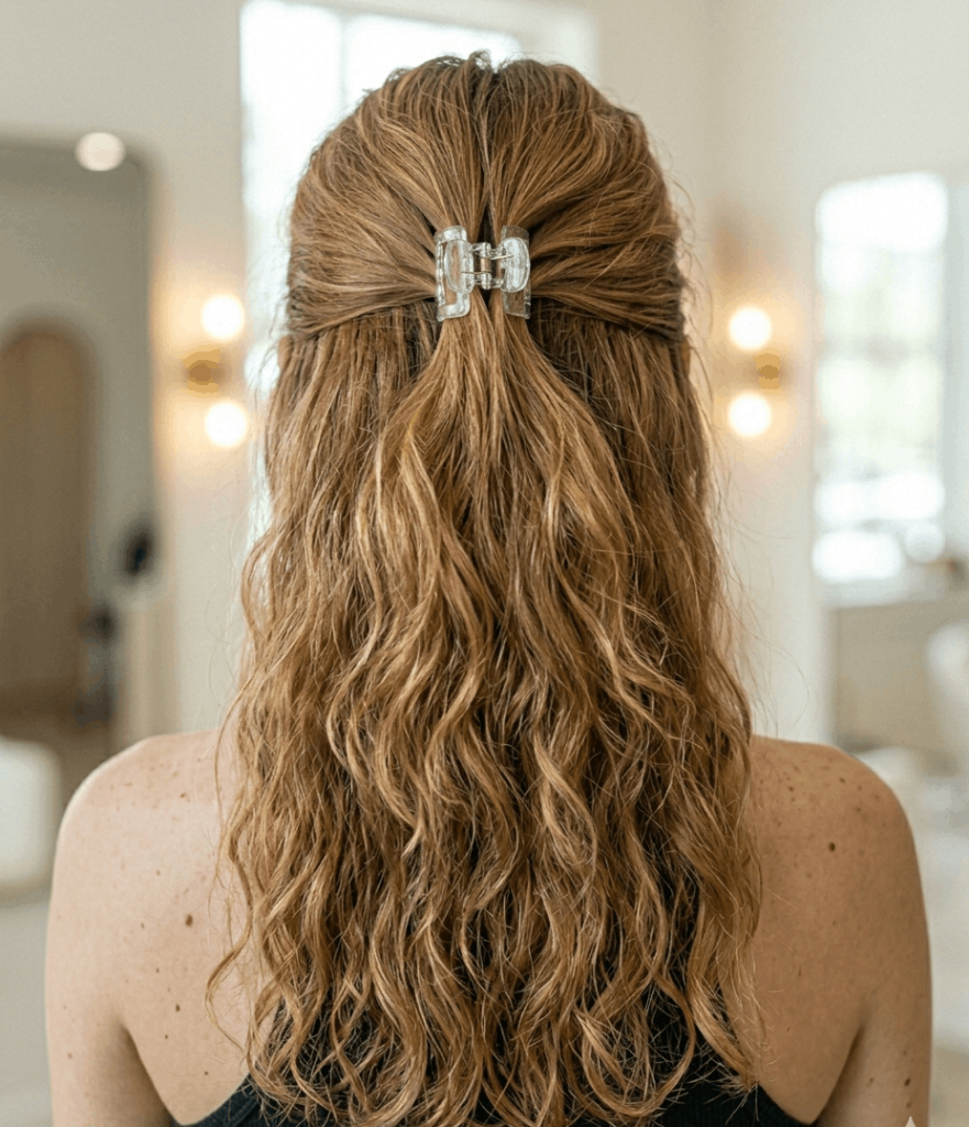 Mini Claw Clip Half-Up