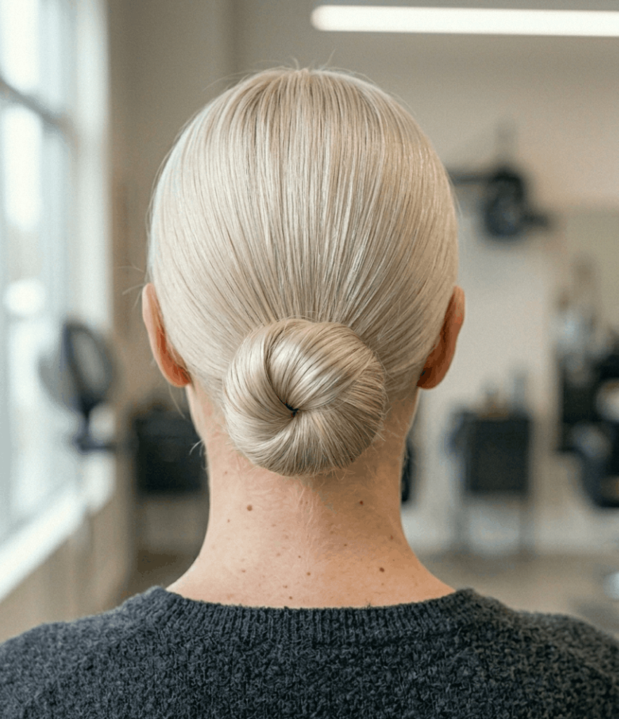 Sleek Low Bun