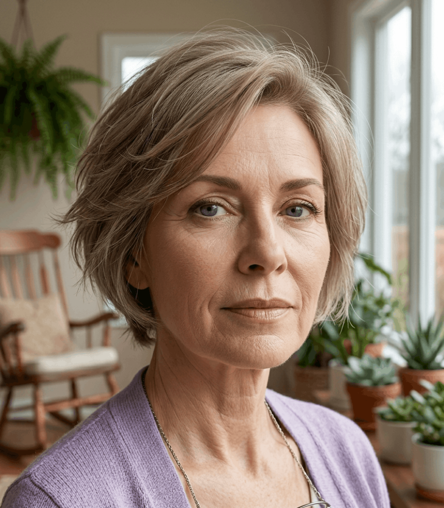 Textured Bob with Highlights