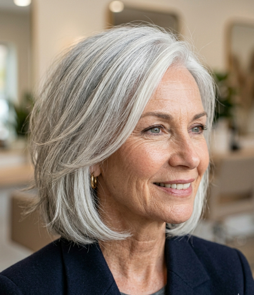 Textured Layered Bob