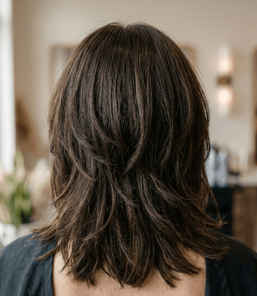 Shag for Thick Hair