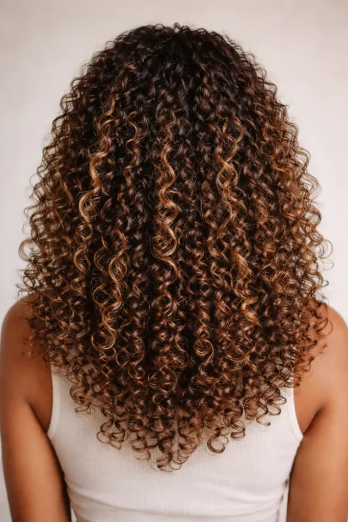 Warm Honey Brown Balayage for Short Hair