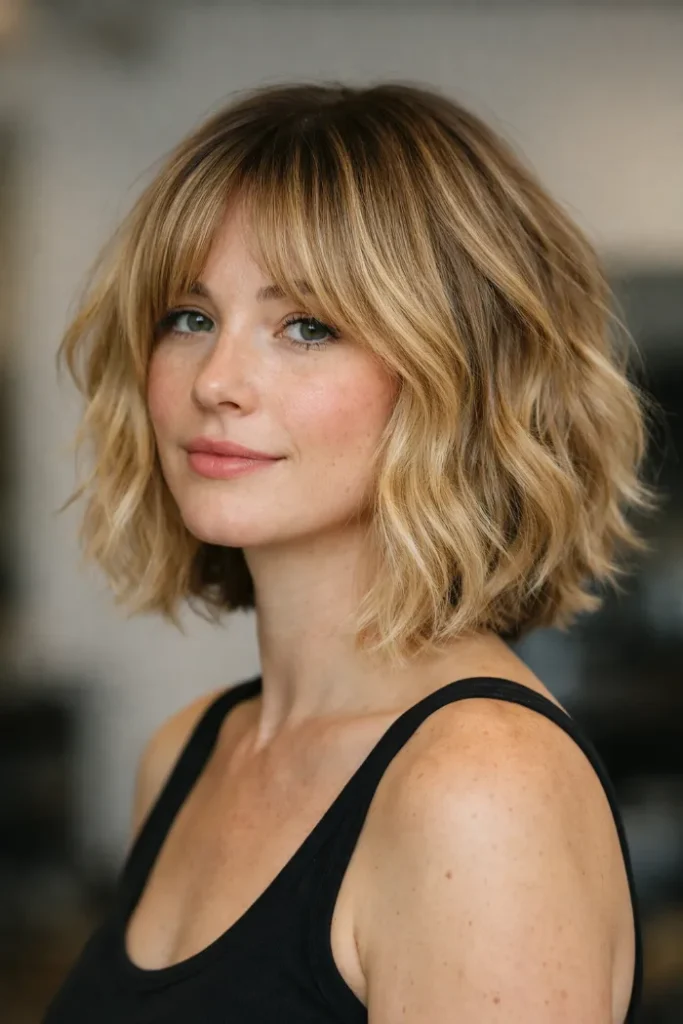 Stunning Golden Blonde Balayage Ideas: Luxe Golden Blonde Curls