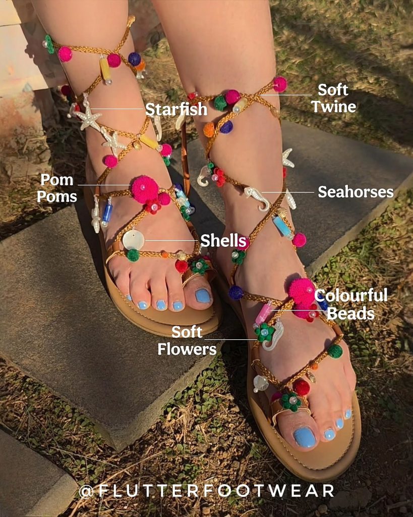 Brown Gladiator Sandals
