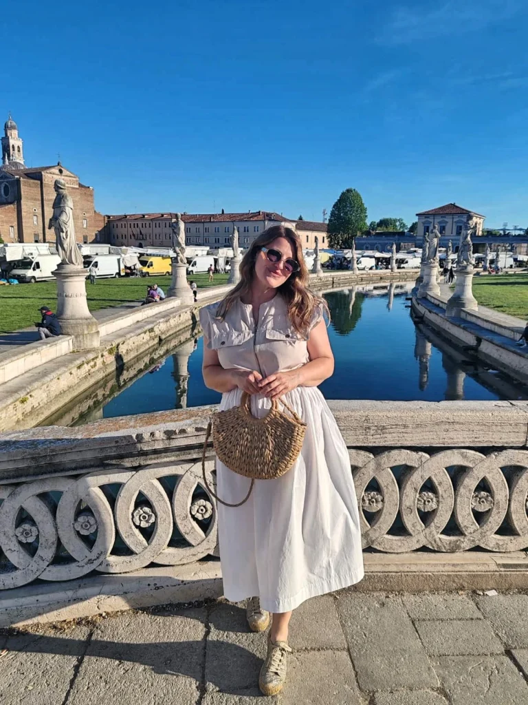 Beige Utility Vest + Matching Midi Skirt